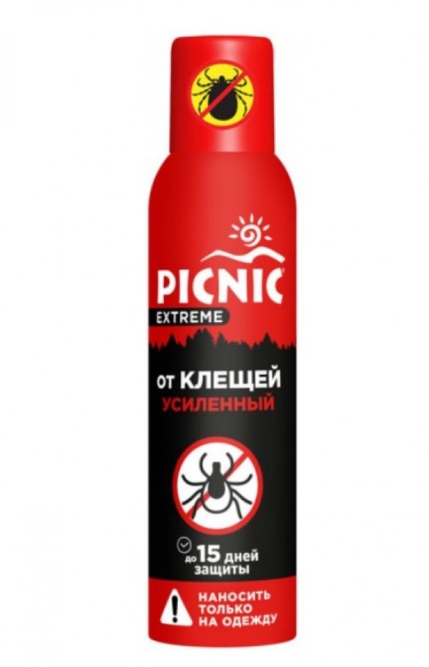 Аэрозоль от клещей Picnic Extreme, 150 мл
