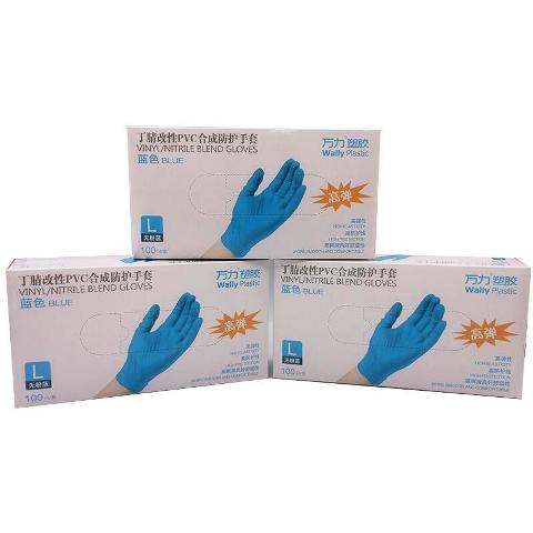 Перчатки GLOVES M (синий)