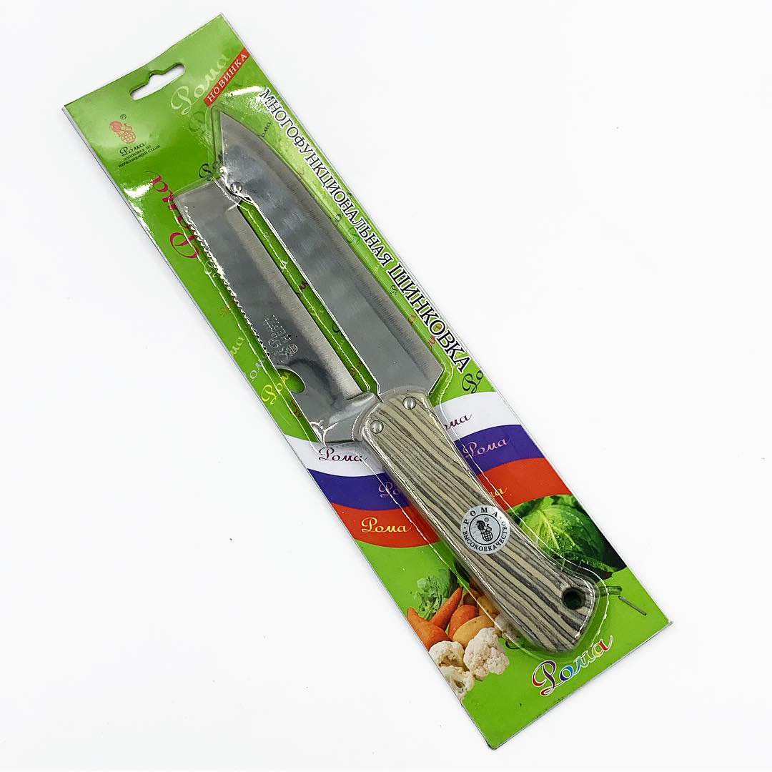 Шинковка для капустыдеревянной ручкой 30см р-65
