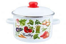 Кастрюля  цилиндрическая Veggies 5,5л. - ТМ Appetite