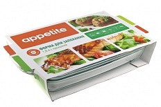 Форма прямоугольная 34х20х9см/1,8л с крышкой ТМ Appetite