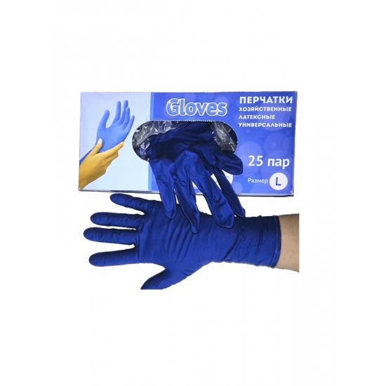Перчатки GLOVES (Гловес) L  (25 пар)