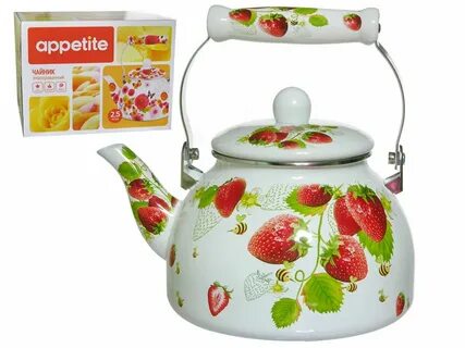 Чайник эмалированный ВЕРАНО 2,5л. -  TM APPETITE