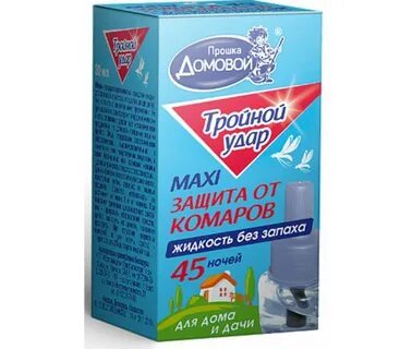 MAXI Жидкость от комаров 45 ночей (без запаха)
