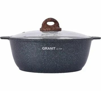 Кастрюля-жаровня KUKMARA Granit Ultra 4л. жгг41а