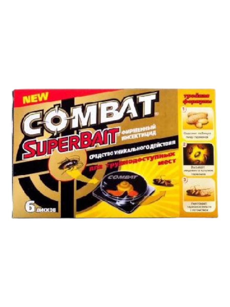 Ловушки от тараканов Combat (Комбат) 6 дисков